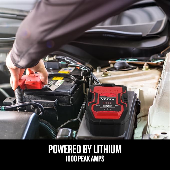 CRAFTSMAN Lithium Jump Starter and Portable Power Pack, CMXCESM263, 2.4 Amp USB - Image 9