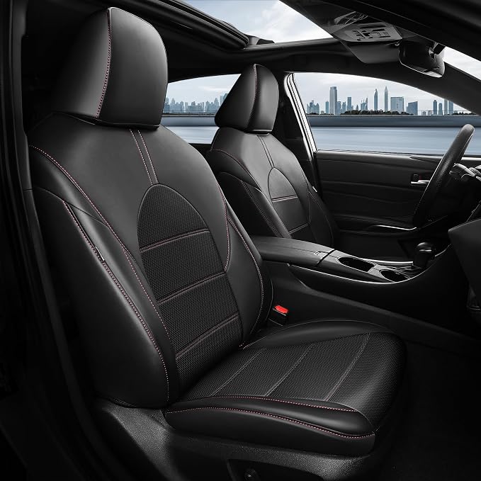 for Toyota Camry Seat Covers XLE XSE V6 2018 2019 2020 2021 2022 2023 2024 by FEINEPRO