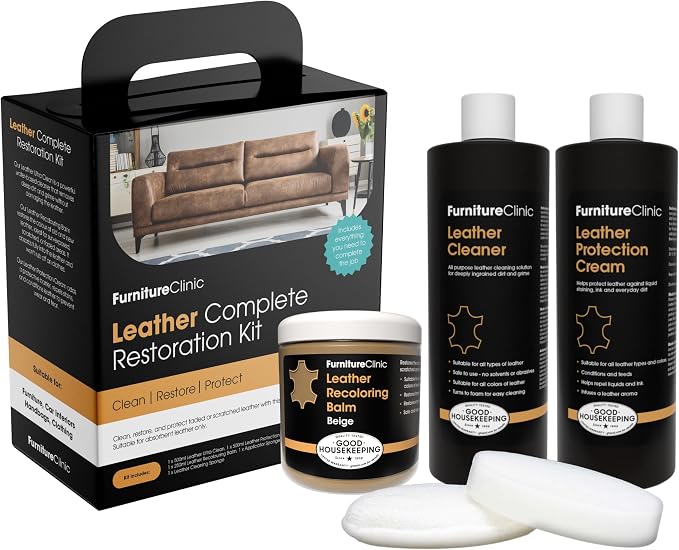 Furniture Clinic Leather Complete Restoration Kit | by FurnitureClinic