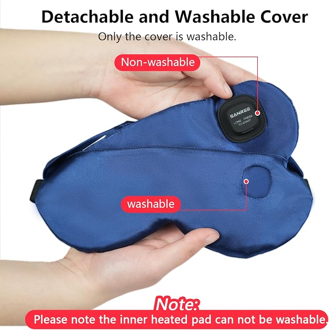Heated Eye Mask, Warm Eye Compress - Image 6