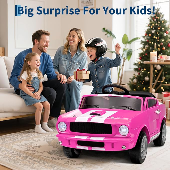 12V Ride on Car Licensed Shelby GT350, Battery Powered Ride On Toy - Image 7