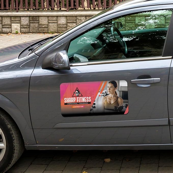 Custom Car Magnets for Business— Personalized Vehicle Magnetic Signs for Cars - Image 6
