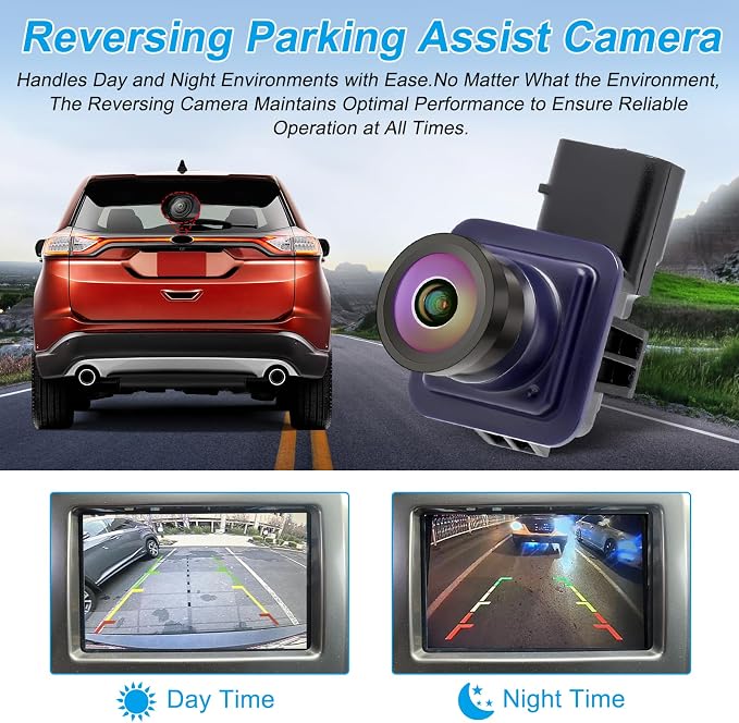 Backup Camera Compatible with Ford Edge 2011 2012 2013 2014 2015 Lincoln MKX - Image 4