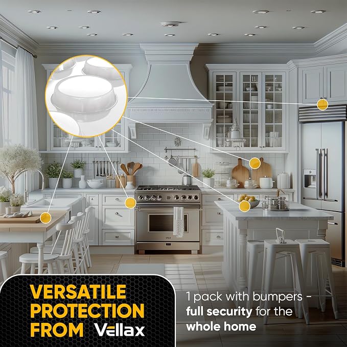 45 Clear Cabinet Door Bumpers - Image 9