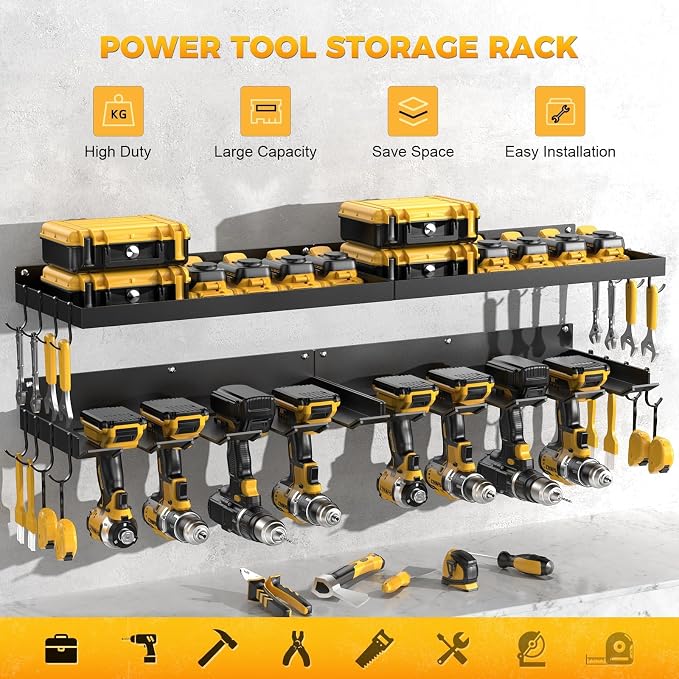 Power Tool Organizer Wall Mount - Image 6
