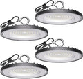 4 Pack UFO Led High Bay Light 250W, 5000K Daylight ETL Listed High Bay Led by Yihuven