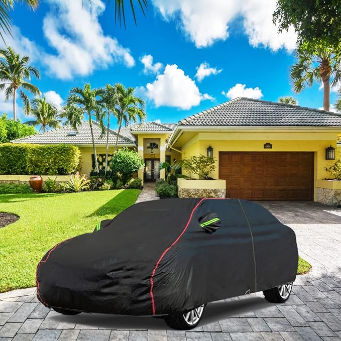 Car Cover, Fit for MPV, Breathable New Material for Sun Protection, Waterproof - Image 2