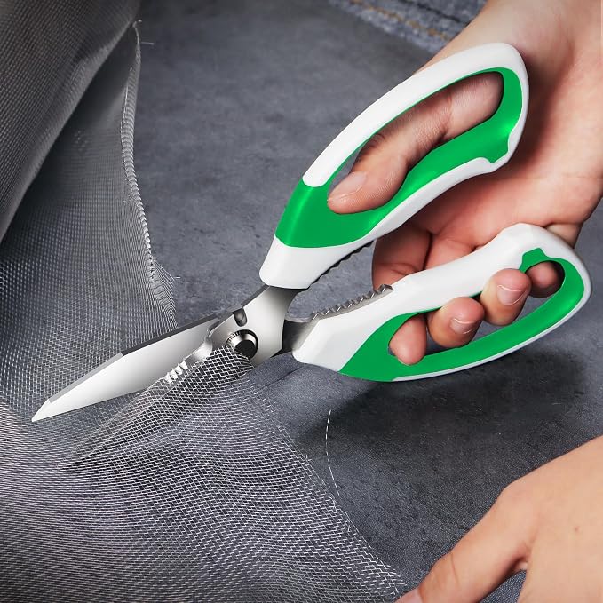 Utility Scissors Heavy Duty: sharp Scissors All Purpose heavy duty, Easy - Image 2