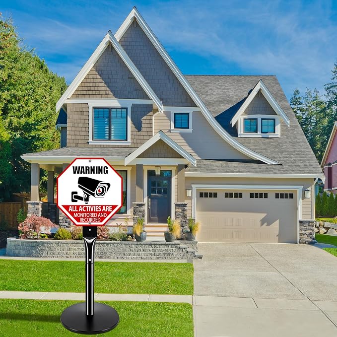 2Pack Heavy Duty Parking Sign Post - Image 8
