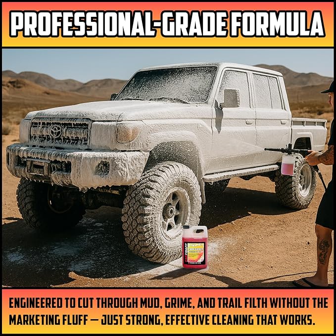 Foam Boost Off-Road & ATV Wash Soap – Heavy Duty pH-Balanced Car Wash - Image 6