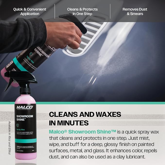 Malco Showroom Shine Spray Car Wax – Best Car Wax Spray - Image 8