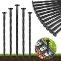 Landscape Edging Stakes, Spiral Nylon Anchoring Spikes by Garaook