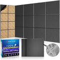 15 pcs 165dtex Microfiber Acoustic Panels ，Self-Adhesive Soundproof Wall Panels by Staytunedforournewproduct