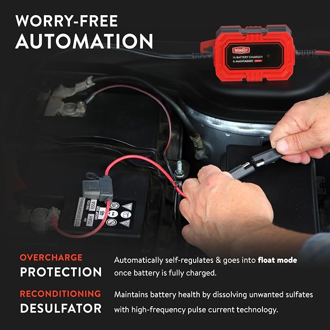Weego C120 Jump Starter & Trickle Charger Bundle – Powerful Battery Solution - Image 9