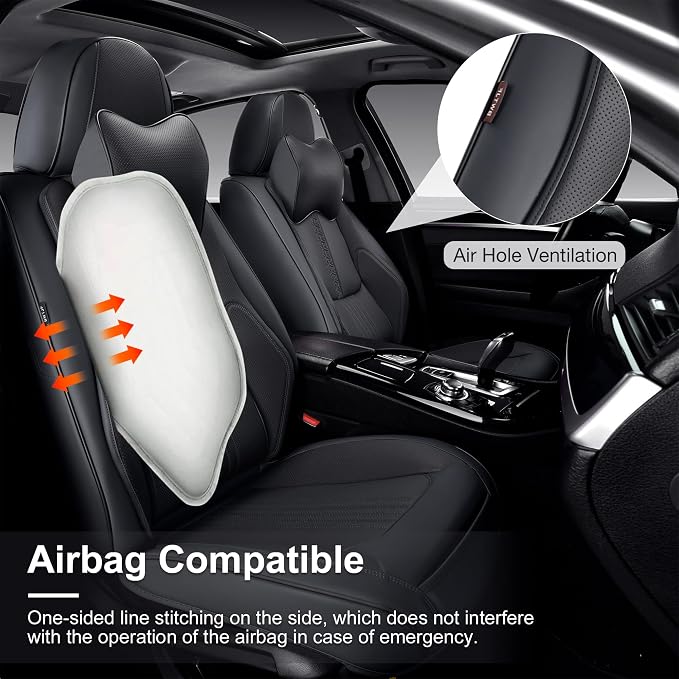 Car Seat Covers Full Set, Front and Rear Seat Covers - Image 4
