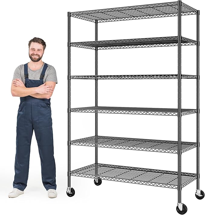 82" H X45 W X18 D Storage Shelves by Romorgniz