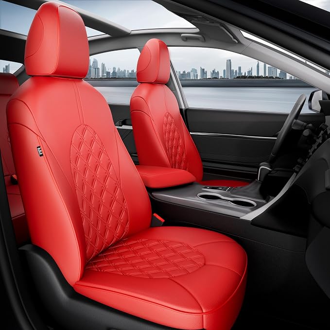 for Toyota Camry Seat Covers Hybrid XLE XSE 2018 2019 2020 2021 2022 2023 2024 by FEINEPRO