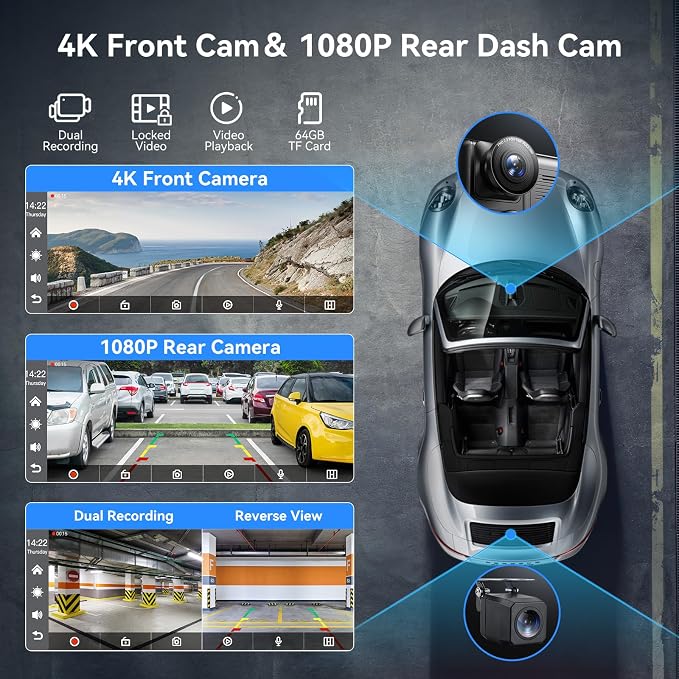 10.26" Carplay Screen for Car, Portable Car Play Screen - Image 3