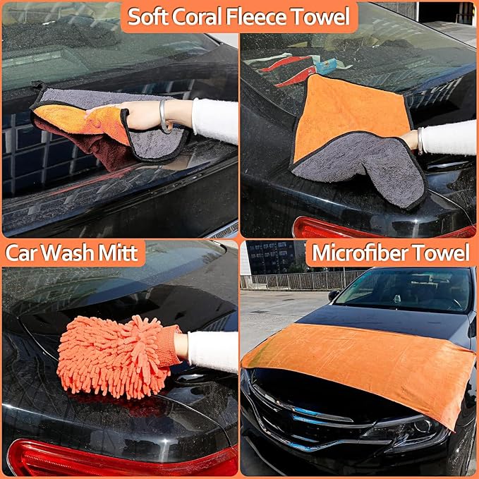 THINKWORK Car Cleaning Kit, Car Washing Kits - Image 4