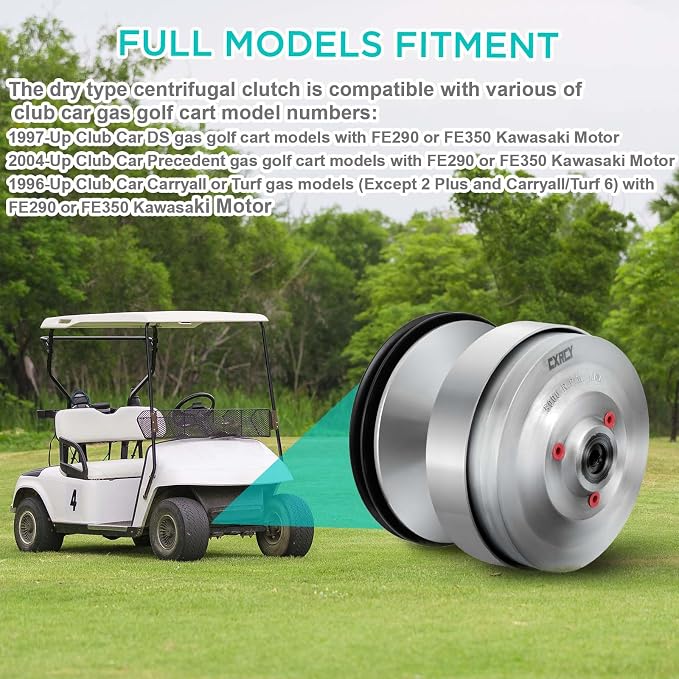 CXRCY Club Car Gas Golf Cart Drive Clutch DS Precedent Primary Clutch Dry - Image 2