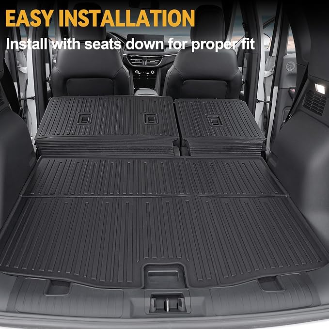 Floor Mats Set for Ford Escape 2020-2024 2025 Accessories, Full Coverage All - Image 9