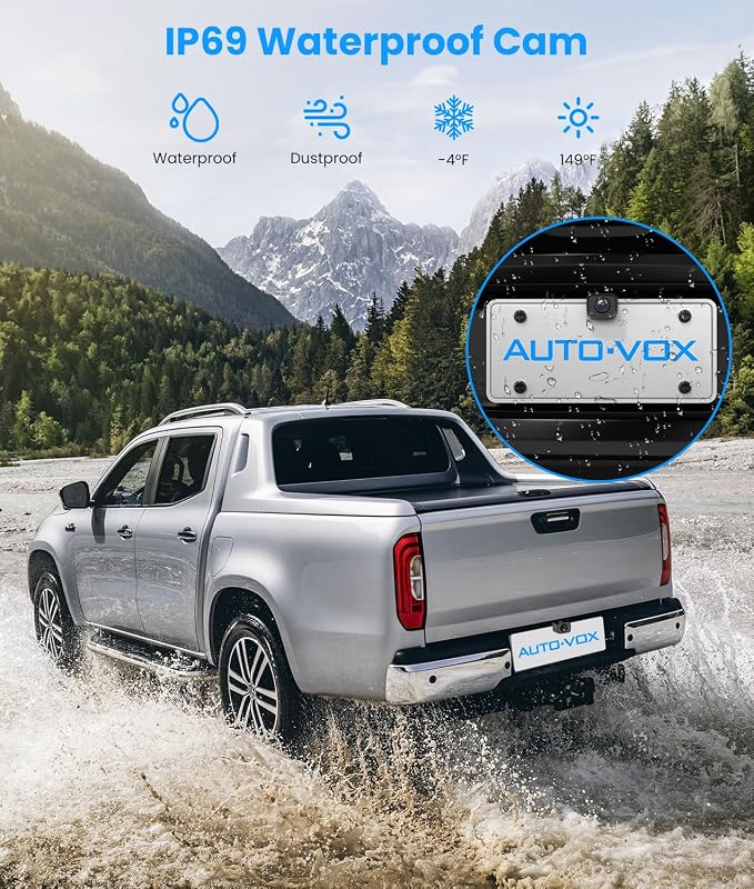 Wireless Backup Camera for Trucks: 5 Inch HD Monitor, Easy Install Stable - Image 6