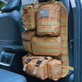 Universal Tactical Seat ​Back Organizer Vehicle Molle Panel Organizer Storage by Jimikay