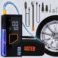 Tire Inflator Portable Air Compressor, 150PSI Portable Tire Inflator by OQTER