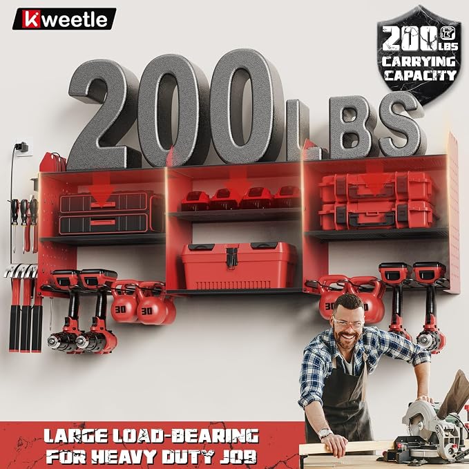 45" Power Tool Organizer Wall Mount - Image 4