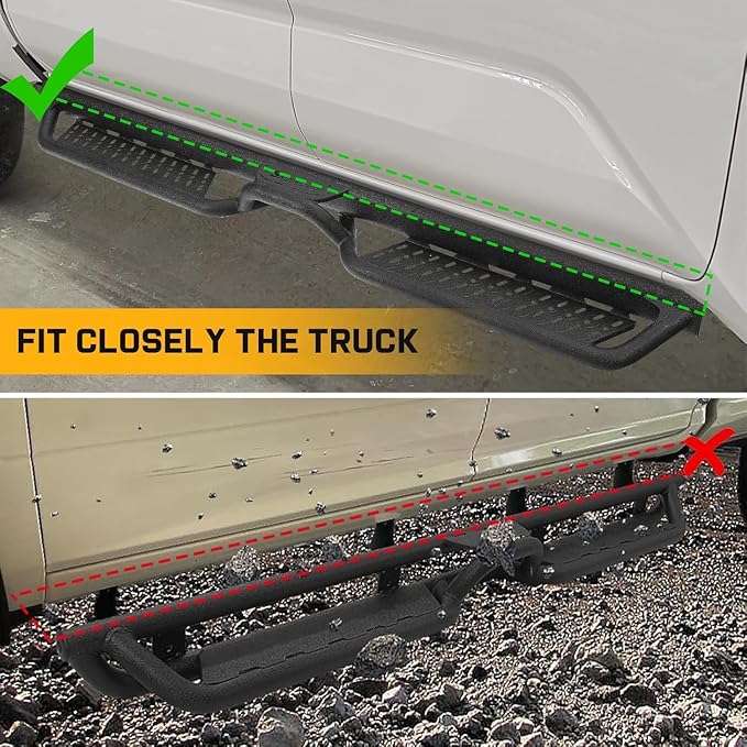 Running Boards Compatible with Vehicle 2004-2025 Nissan Titan Crew Cab - Image 5