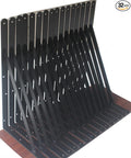 32 Pack L16 x H 10" Black Heavy Duty Shelf Brackets by MHMYDZ
