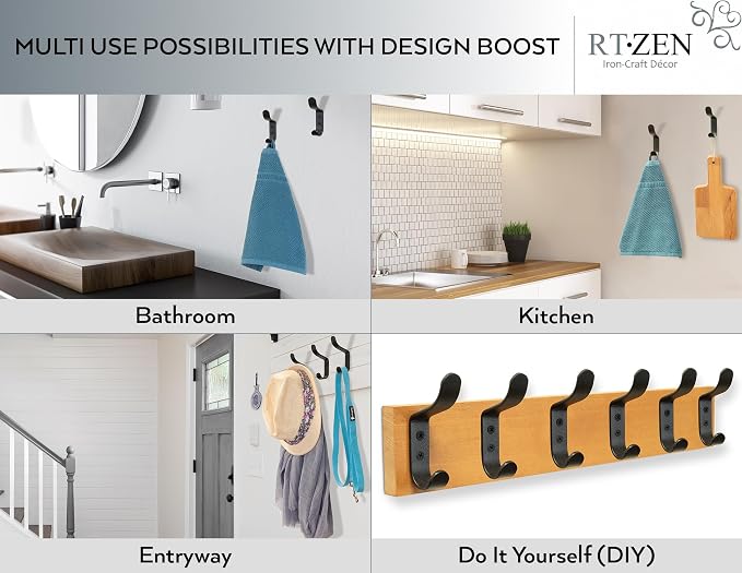RTZEN Wall Mount Hook Set - Image 5