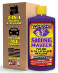 Wizards Shine Master Polish and Breathable Sealant - 16 oz - No Wax or Free by Wizards
