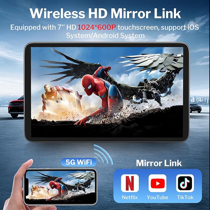 Wireless Apple Carplay Screen for Cars - Image 4