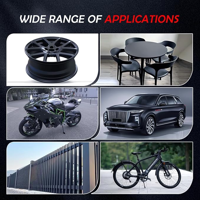 Black Rim Touch Up Paint. Wheel Scratch Repair Pen. Car Rim Paint Pen Quick And - Image 4