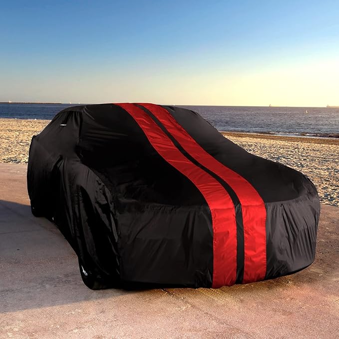 iCarCover Custom Car Cover for 1974-1978 Ford Mustang Waterproof All Weather - Image 3