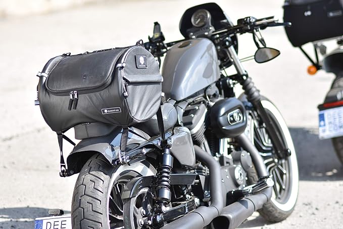 TUBE motorcycle travel luggage, made of waterproof Italian leather, 11.3 - Image 4