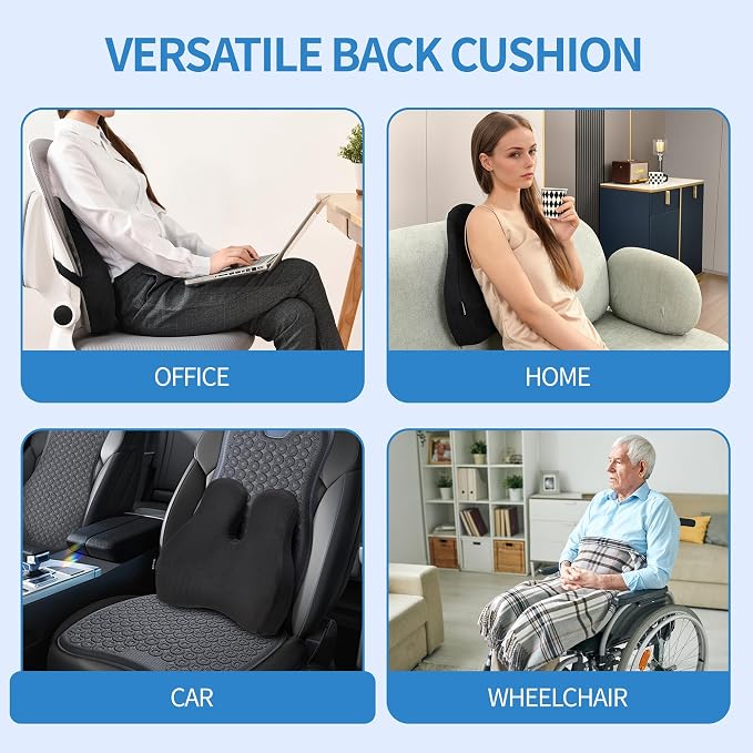 Lumbar Support Pillow for Office Chair and Car Seat - Image 5