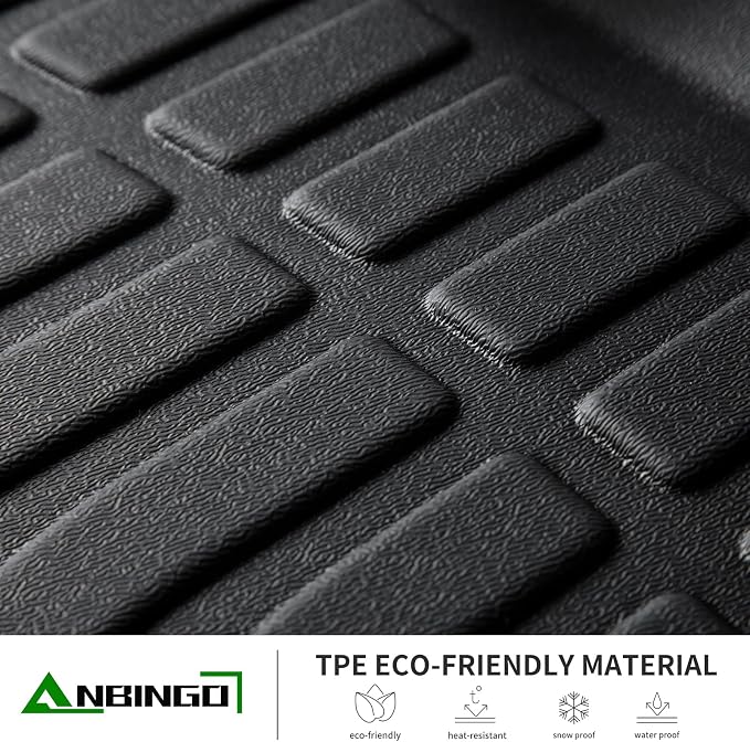 ANBINGO®Floor Mats Fit for Toyota 4Runner 2025 & Cargo Liner All Weather Mats - Image 5
