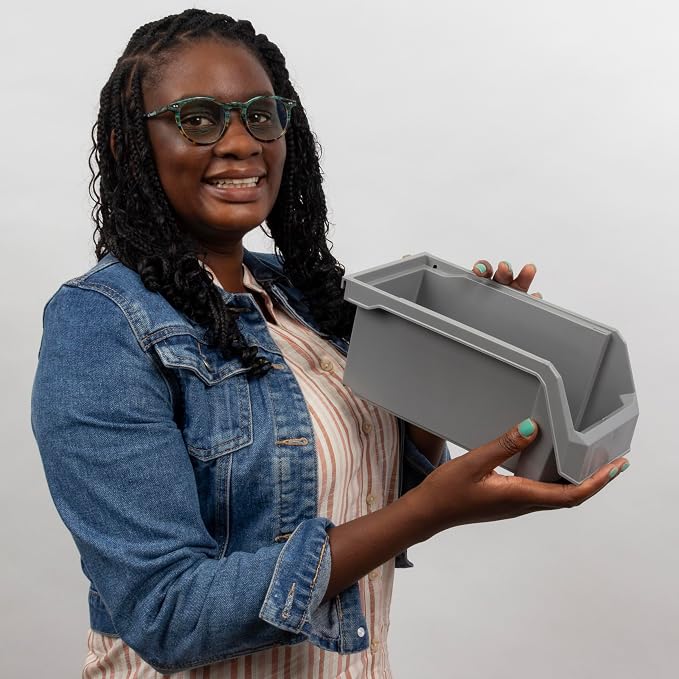Plastic Containers for Organizing and Storage Bins for Closet, Garage or Pantry - Image 8