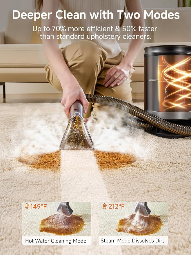 uwant Portable Carpet Cleaner - Image 2