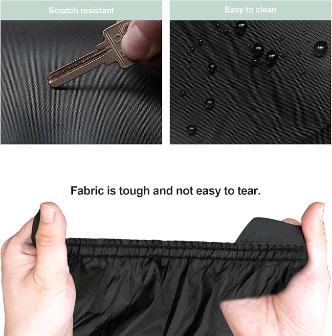 Car Cover Custom Fit for Honda Accord Sedan/Coupe，All Weather 210T Windproof - Image 7
