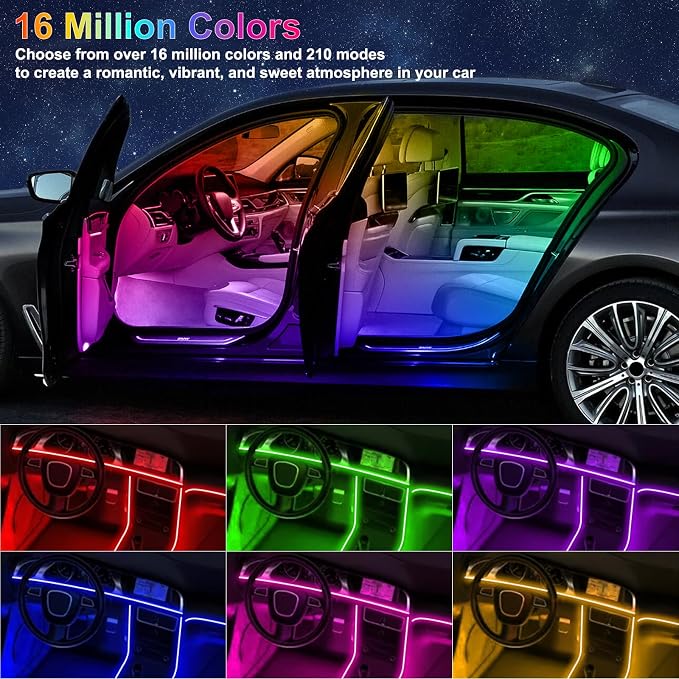 Acrylic Interior Car LED Lights - Image 2