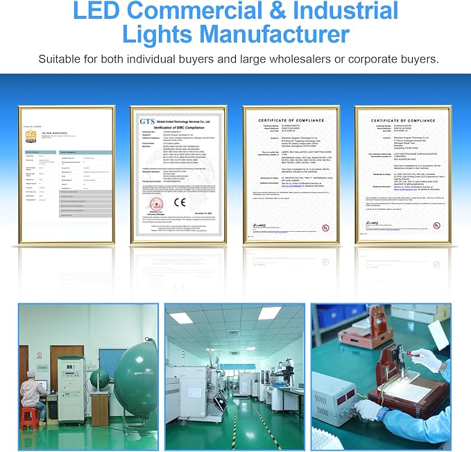 480V LED High Bay Light UL DLC Listed 150W 100W 80W Adjustable 5000K UFO Light - Image 5