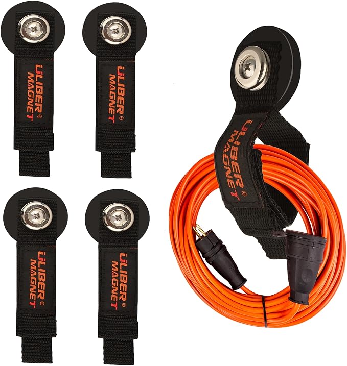 ULIBERMAGNET Strong Magnetic Storage Hooks, Heavy Duty Magnetic Garage Storage by ULIBERMAGNET