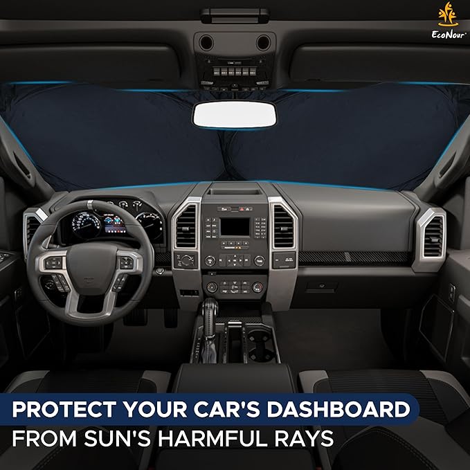 EcoNour Truck Windshield Sun Shade - Image 2
