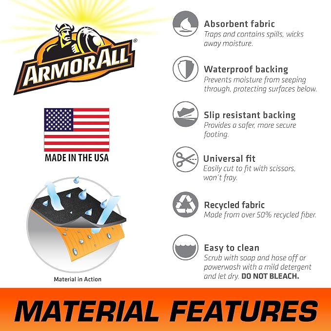 Armor All Garage Floor Runner Mat, Protects Surfaces, Transforms Garage - Image 9