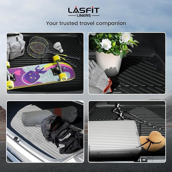LASFIT Backrest & Cargo Mat for Mitsubishi Outlander 2022-2025, Custom Fit - Image 9