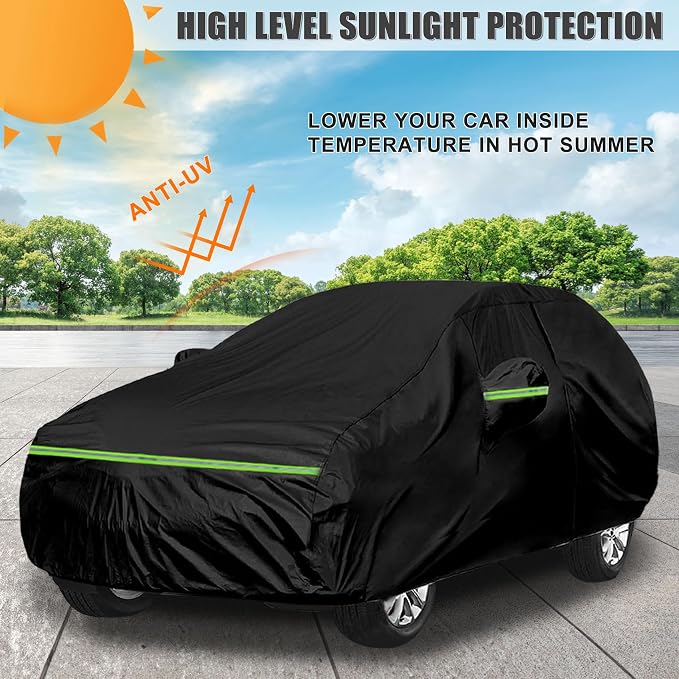 Waterproof Car Cover Compatible - Image 3