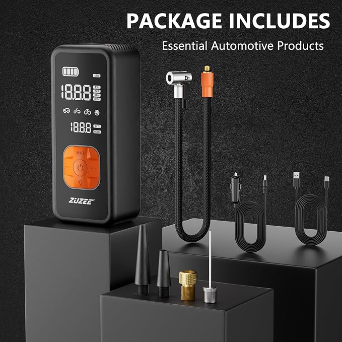 Tire Inflator Portable Air Compressor - Image 9